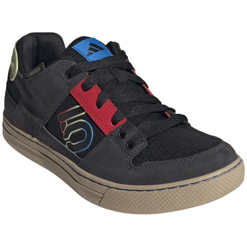 Five Ten Freerider Flat Shoes – Mens Core Black/Carbon/Red 8.5