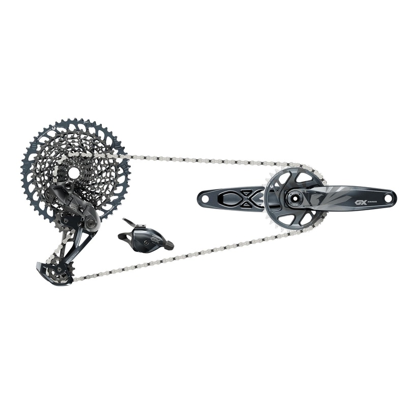 Sram Gx Eagle Dub Boost Groupset (Rear Der, Trigger Shifter With Clamp, Crankset Dub 12S With Dm 32T X-Sync Chainring, Chain 126 Links 12S, Cassette Xg-1275 10-52T, Chaingap Gauge): Lunar 170Mm – Boost