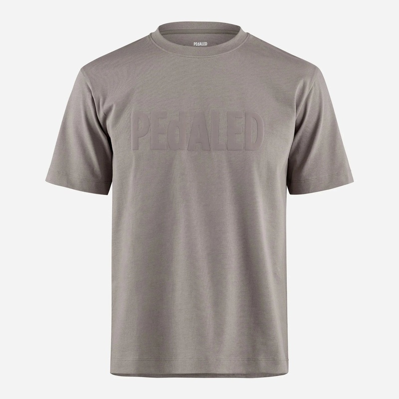 T-Shirt Pedaled Logo – Grigio|S|M|L|XL|Grigio