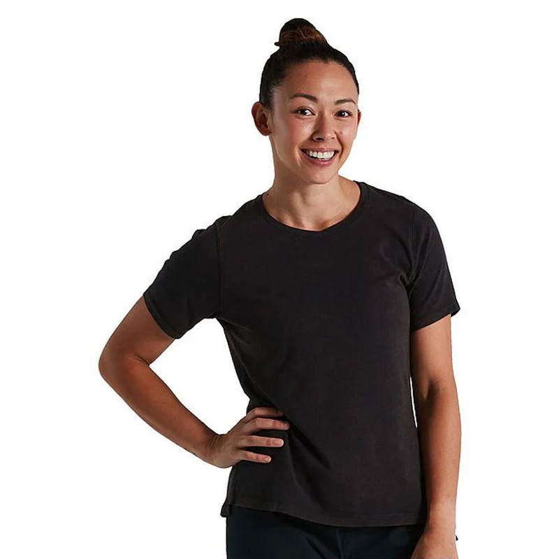 T-Shirt donna Specialized Trail Supima – Nero