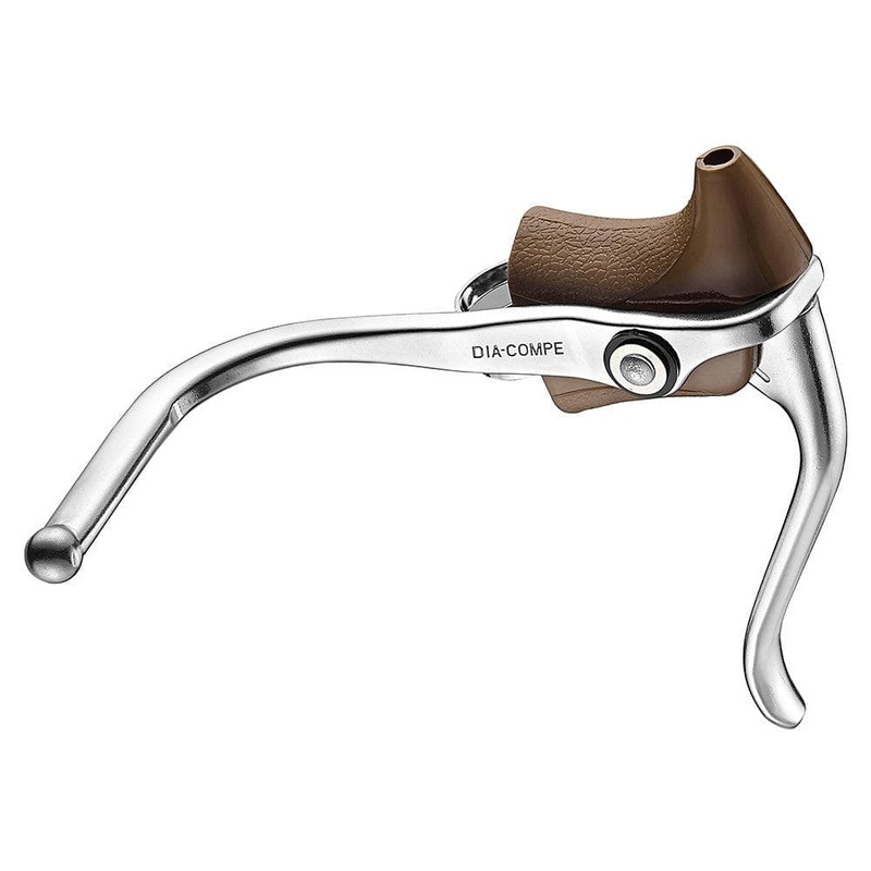 Dia-Compe 165 Extension Levers 23.8mm Brake Lever Brown