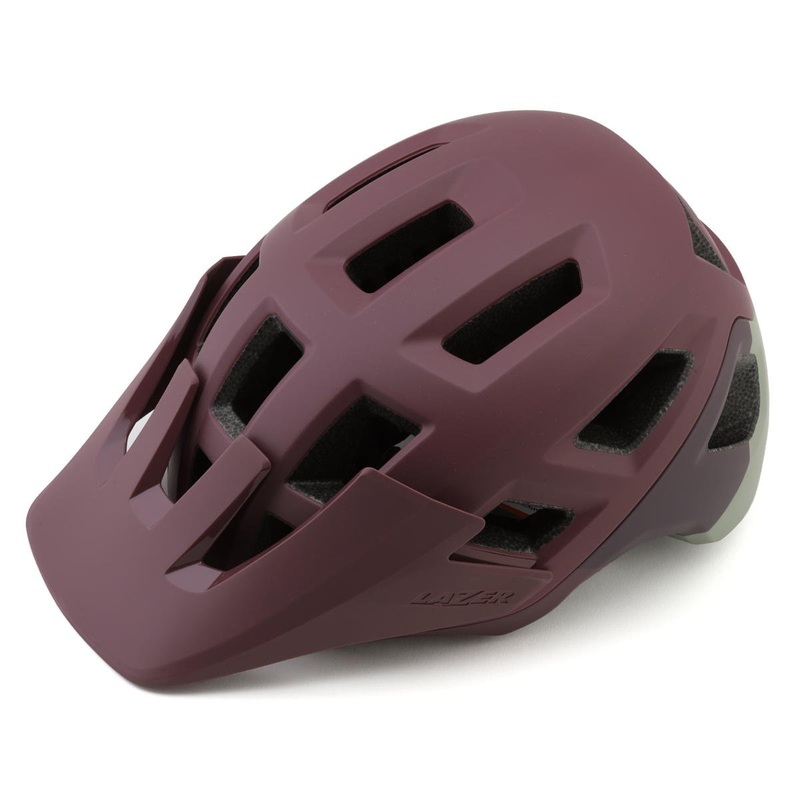 Lazer Coyote KinetiCore Trail Helmet (Matte Bordeaux) (S)