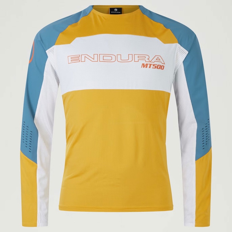 Maglia maniche lunghe Endura MT500 Burner Lite – Giallo