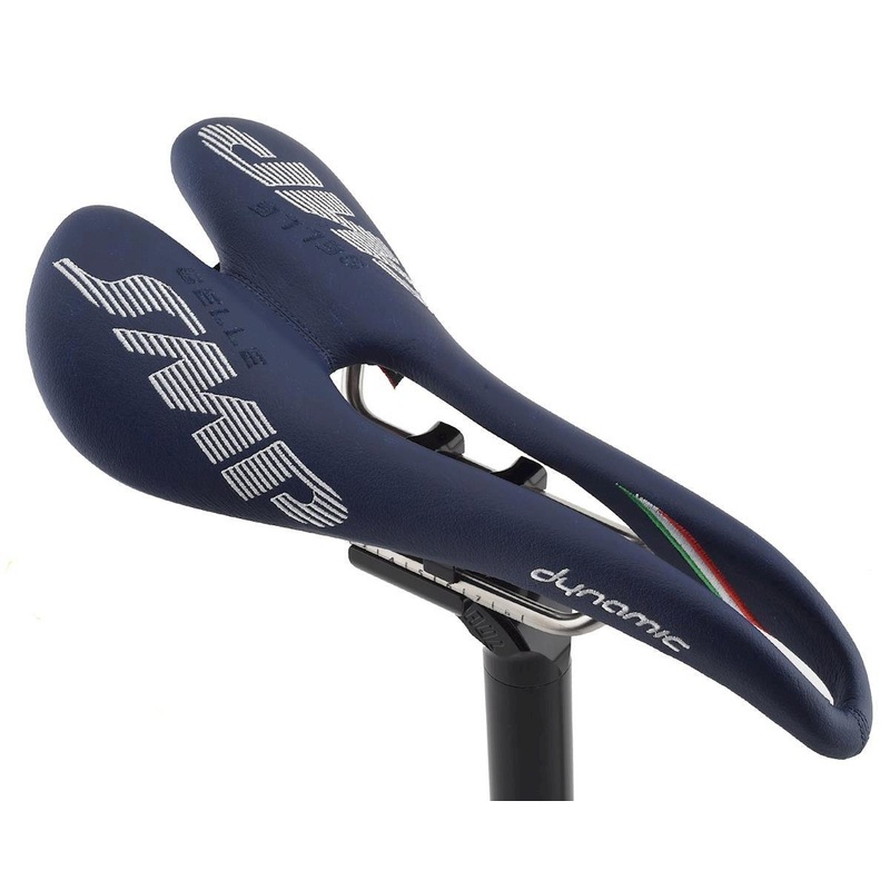 Selle SMP Dynamic Saddle (Blue) (AISI 304 Rails) (138mm)