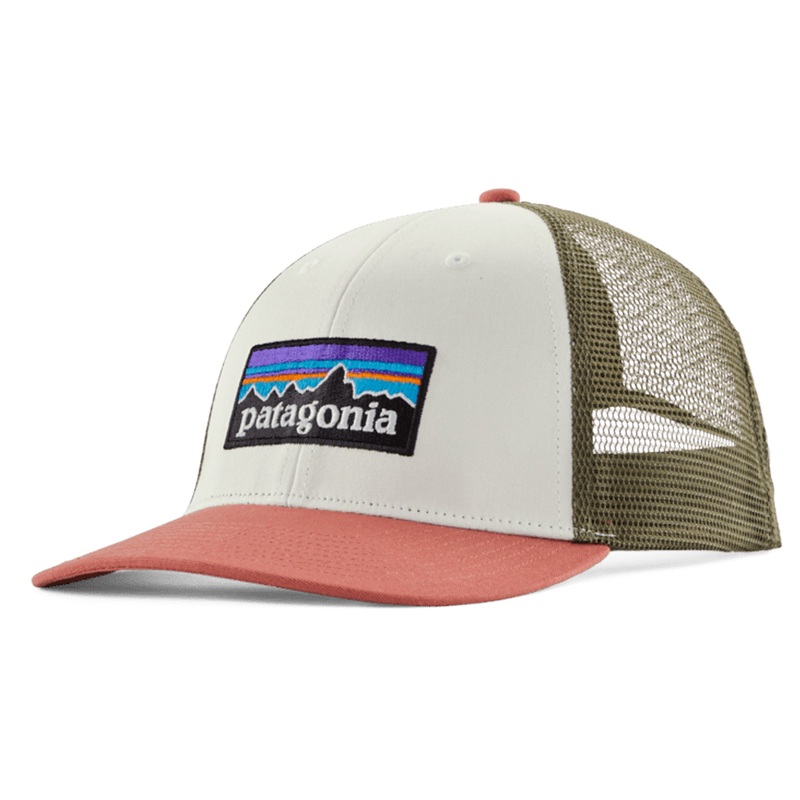 Cappellino Patagonia P-6 Logo LoPro Trucker – Bianco