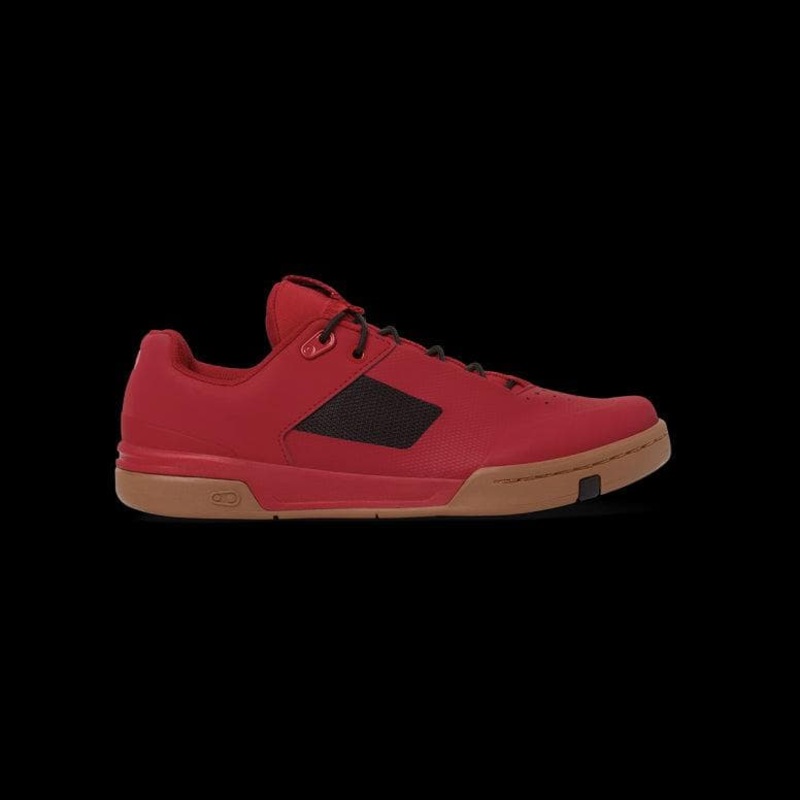 Crankbrothers Stamp Lace – Pump for Peace shoes – Red/Black – 11.5
