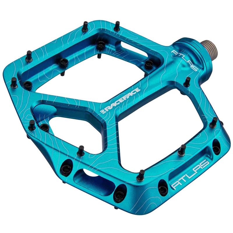 RaceFace Atlas Pedals – Platform Aluminum 9/16 Turquoise