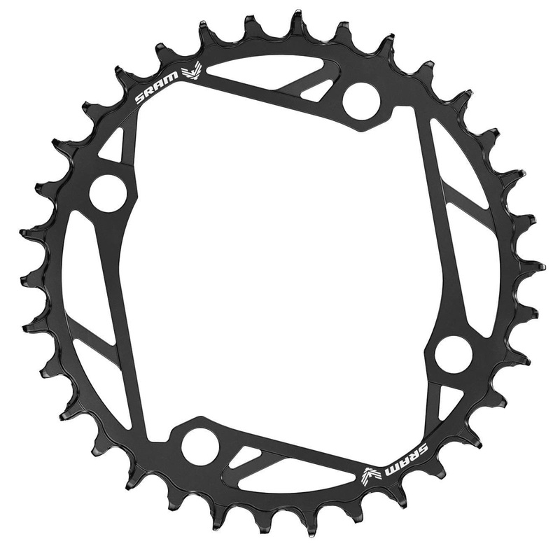 Sram Chain Ring T-Type 104 Bcd Steel 2023: Black 38T