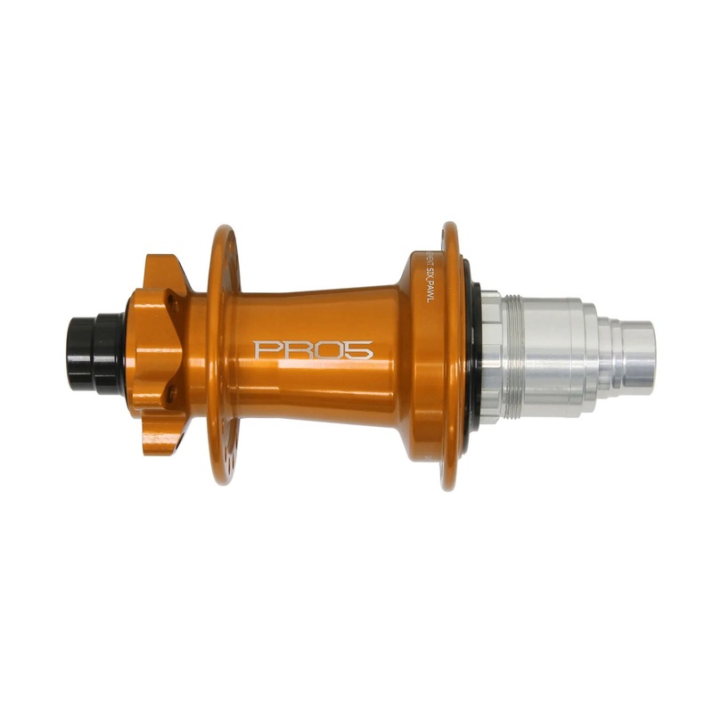 Hope Pro 5 Rear Hub – 12 x 148mm 6-Bolt XD Orange 32H