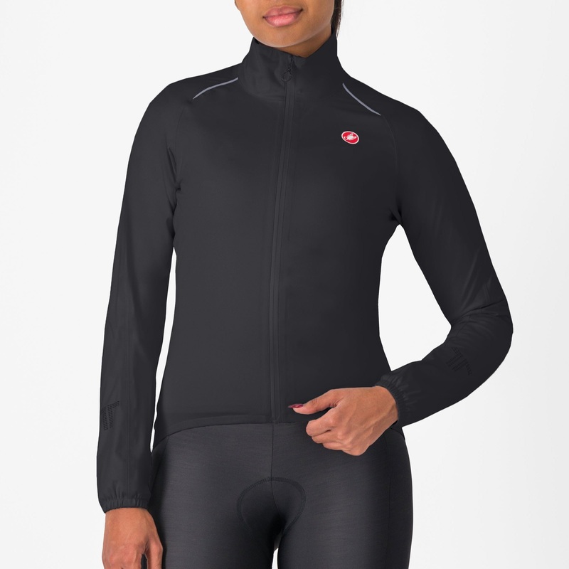 Mantellina donna Castelli Emergency 3 Rain – Nero
