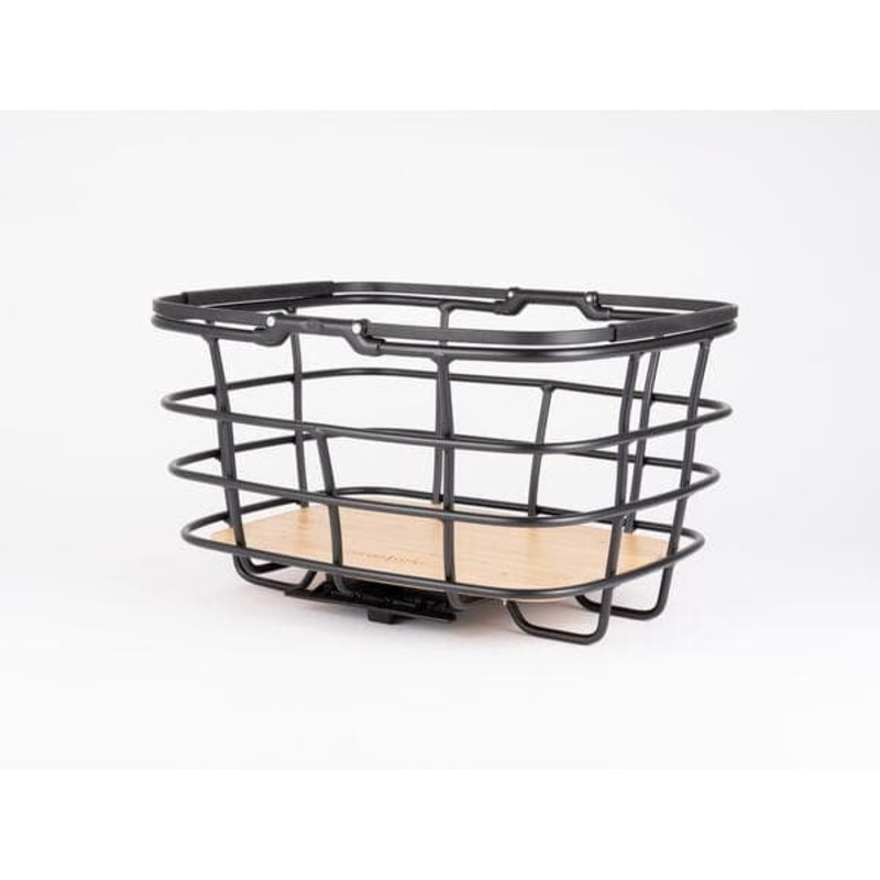 AtranVelo DUO LARGE AVS Basket, Bamboo Base, 27 Litre