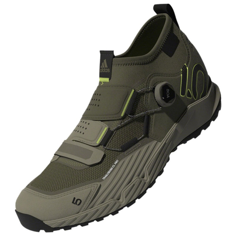 Five Ten Trailcross Pro Mountain Clipless Shoes – Men’s Green/Black/Green 8