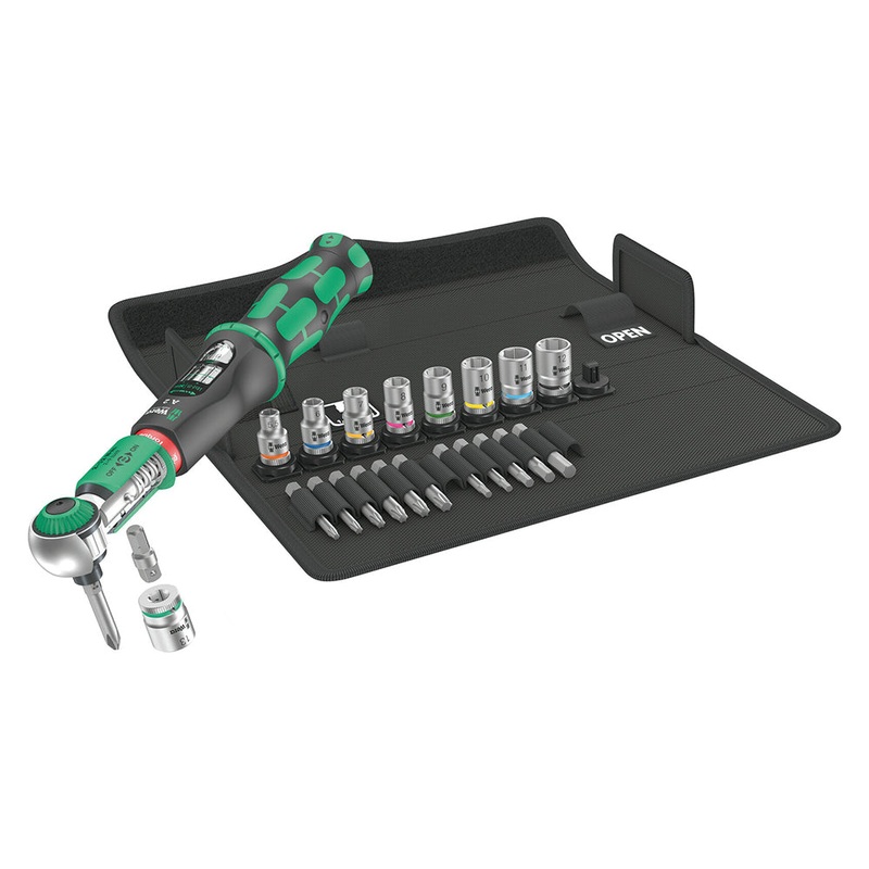 Wera Safe-Torque A2 2-12 Nm 1/4 Drive Torque Wrench 23 Piece Set