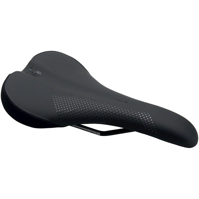 WTB Volt Saddle (Black) (Steel Rails) (Narrow) (135mm)