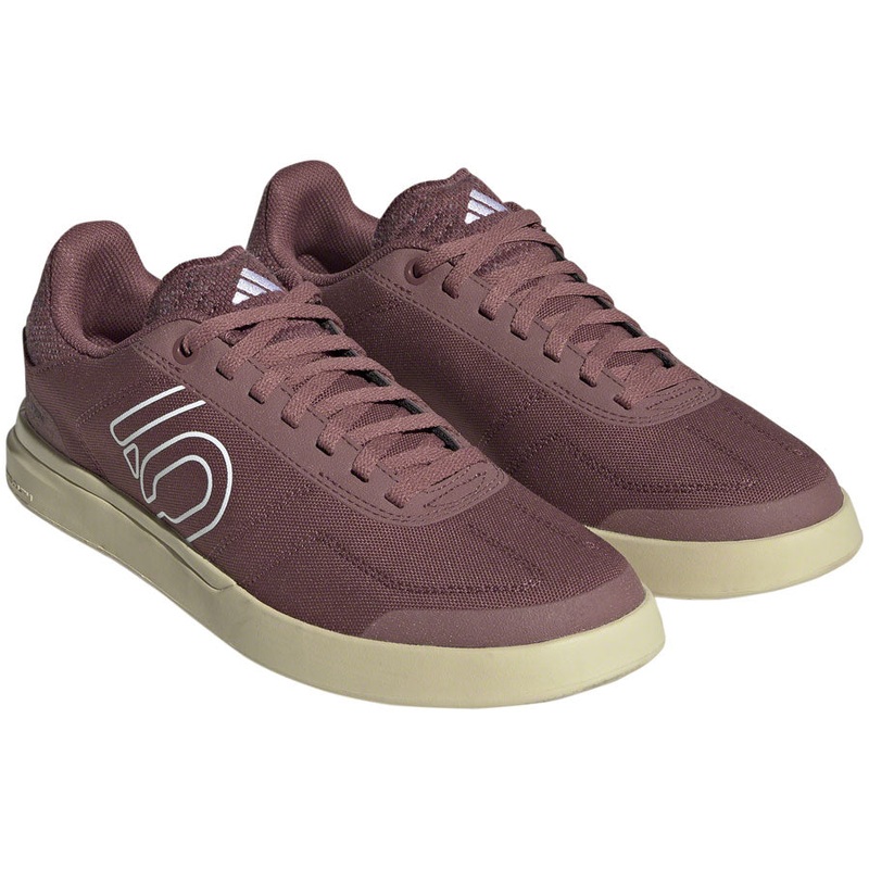 Five Ten Sleuth Deluxe Canvas Flat Shoes – Womens Quiet Crimson/Ftwr White/Core BLK 6