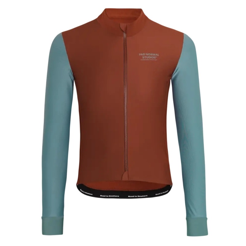 Maglia maniche lunghe Pas Normal Studios Mechanism Thermal – Marrone blu