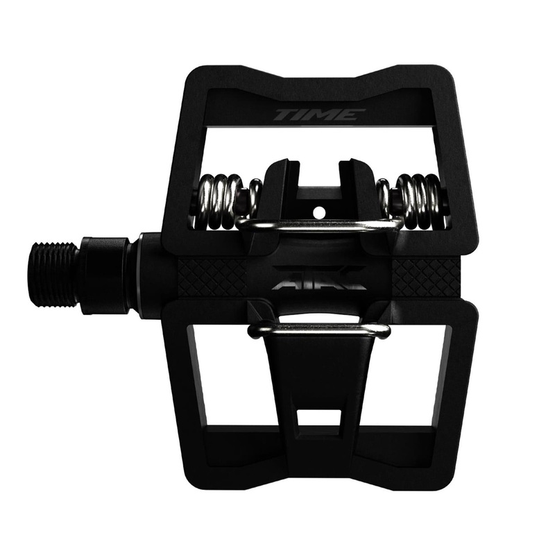 Time Pedal – Link Urban, Flat Platform Mtb Pedals, Including Atac Standard Cleats: Black