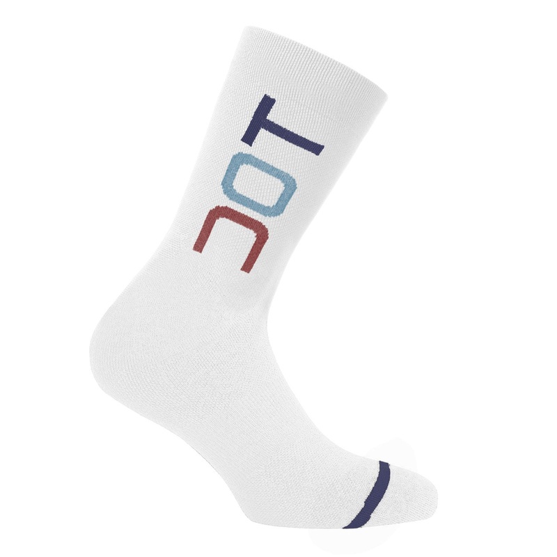 Calze Dotout Duo – Bianco multicolore