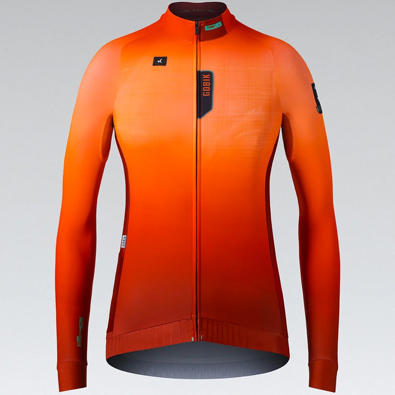 Maglia maniche lunghe donna Gobik Hyder Tangelo – Arancio