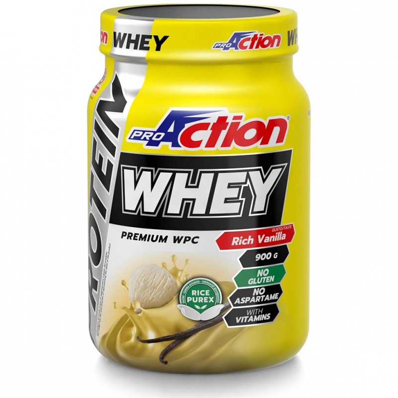Proteine ProAction Whey 900gr – Vaniglia
