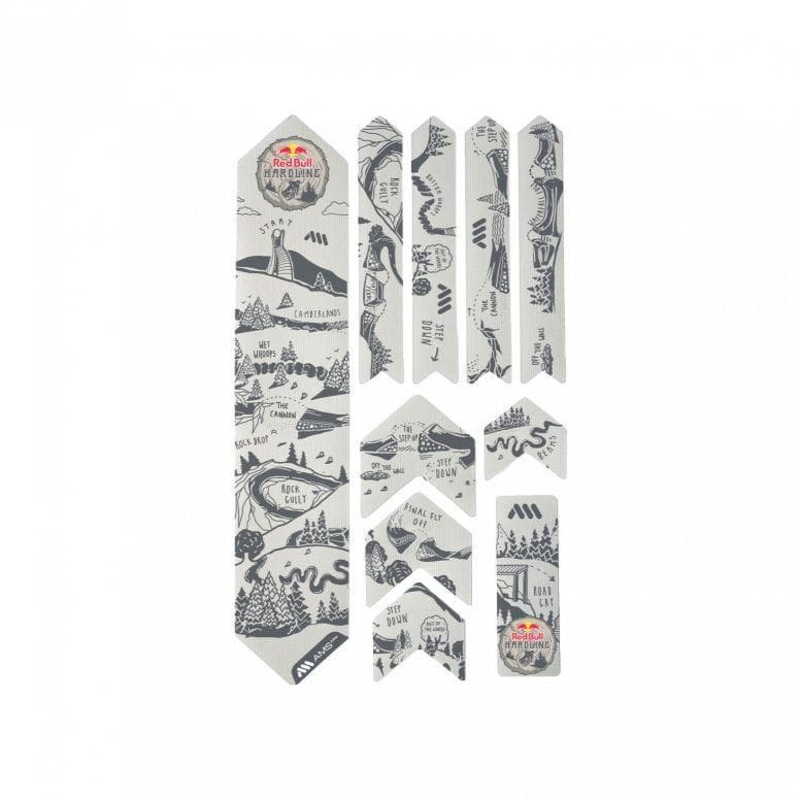 All Mountain Style Frame Guard Extra Red Bull Hardline – Grey