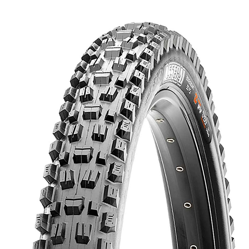 Maxxis Assegai Tire – 29 x 2.5 Tubeless Folding Black Dual EXO Wide Trail