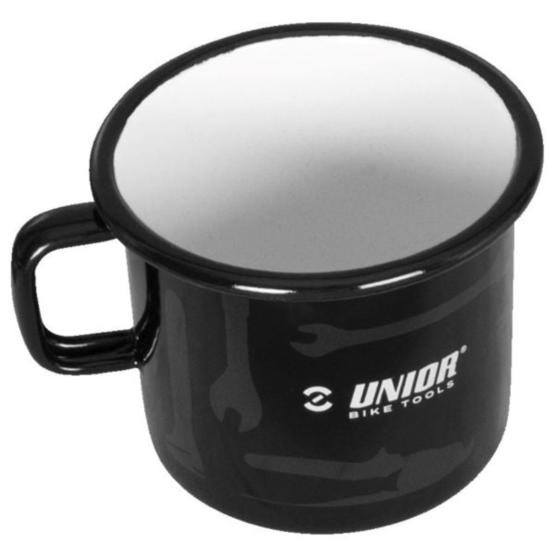 Unior Enameled Mug|Unior 1841A Black Enameled Cup|Unior 1841A Red Enameled Cup