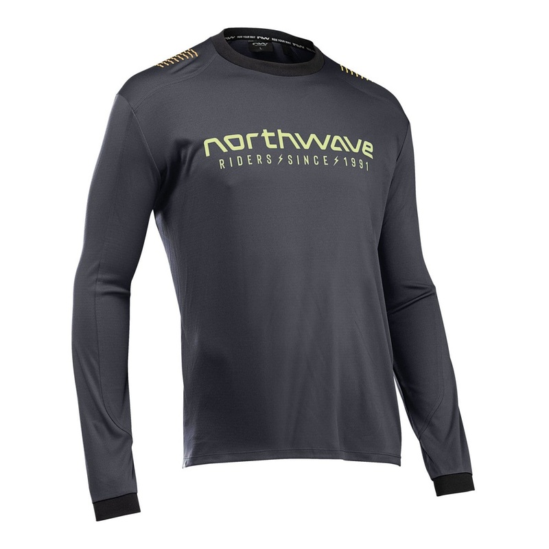 Maglia maniche lunghe Northwave Sharp – Nero verde