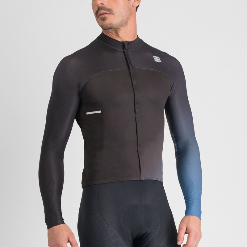 Maglia maniche lunghe Sportful Bodyfit Pro – Nero azzurro