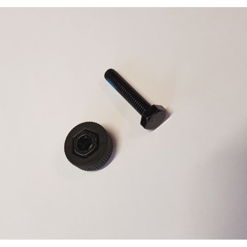 BBB – Mudguard Spare Parts|BBB REAR MUDGUARD KNURLED NUT AND BOLT BLACK