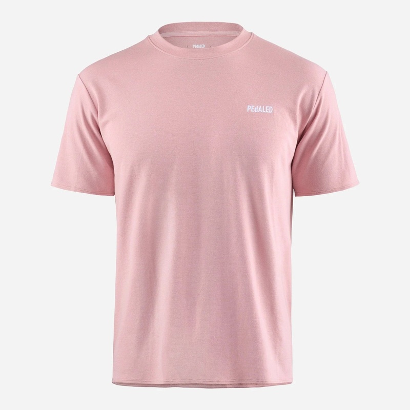 T-Shirt Pedaled Lifewear Tee – Rosa