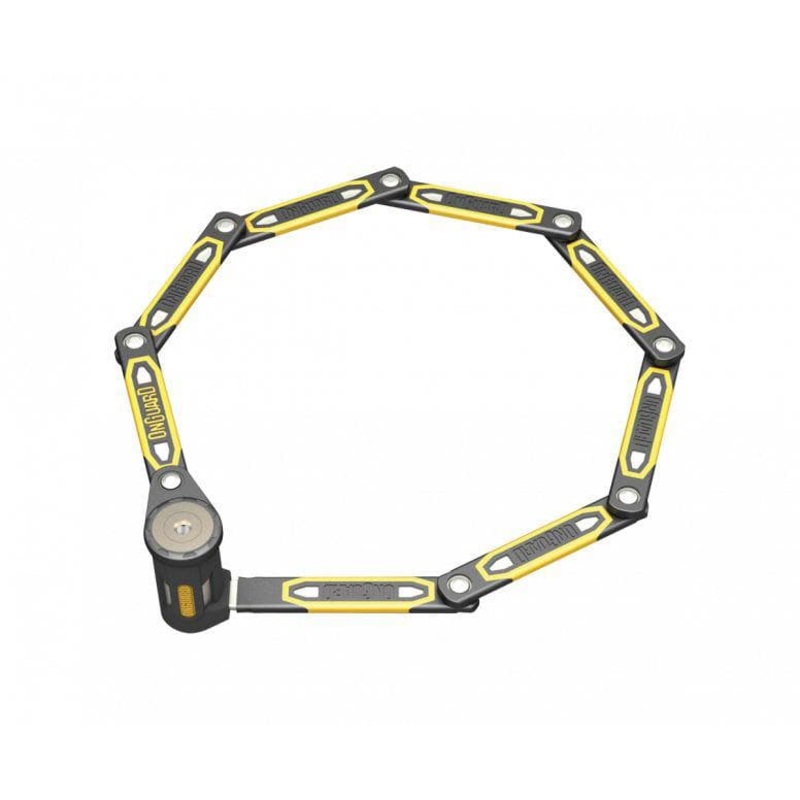 OnGuard Heavy Duty Link Plate Lock K9 – Black/Yellow
