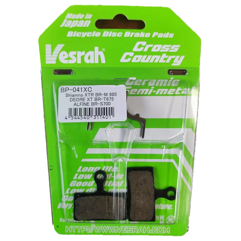 VESRAH Brake Pads – Cross Country BP-041XC.
