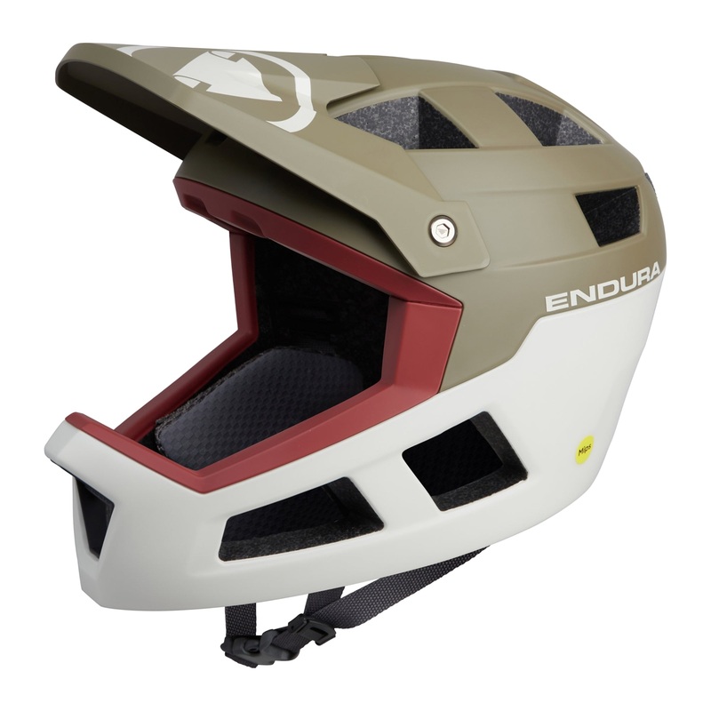 Casco Endura SingleTrack Full Face Mips – Verde