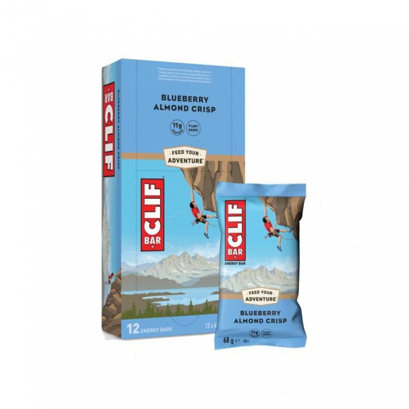 Clif Bar Blueberry Almond Crisp 12 Pack 70% Organic