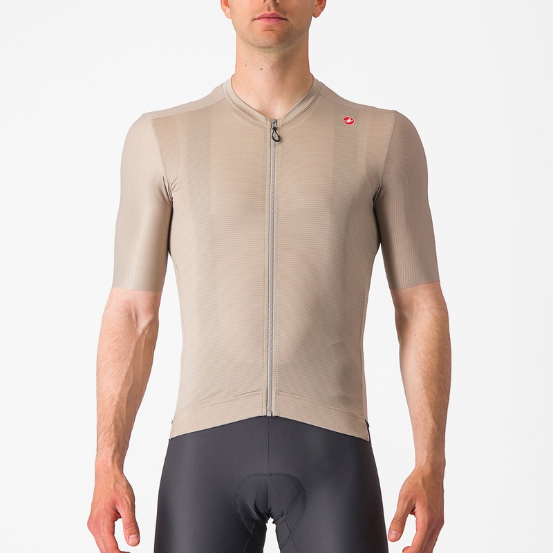 Maglia Castelli Espresso – Beige