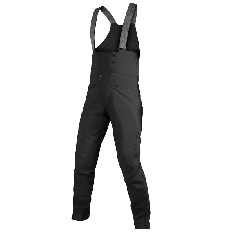 Pantaloni con bretelle Endura MT500 Waterproof – Nero