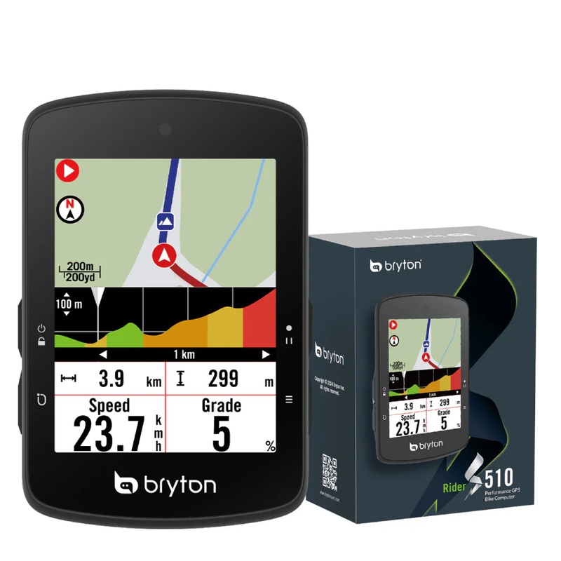 Bryton Rider S510E – Nero|Taglia unica