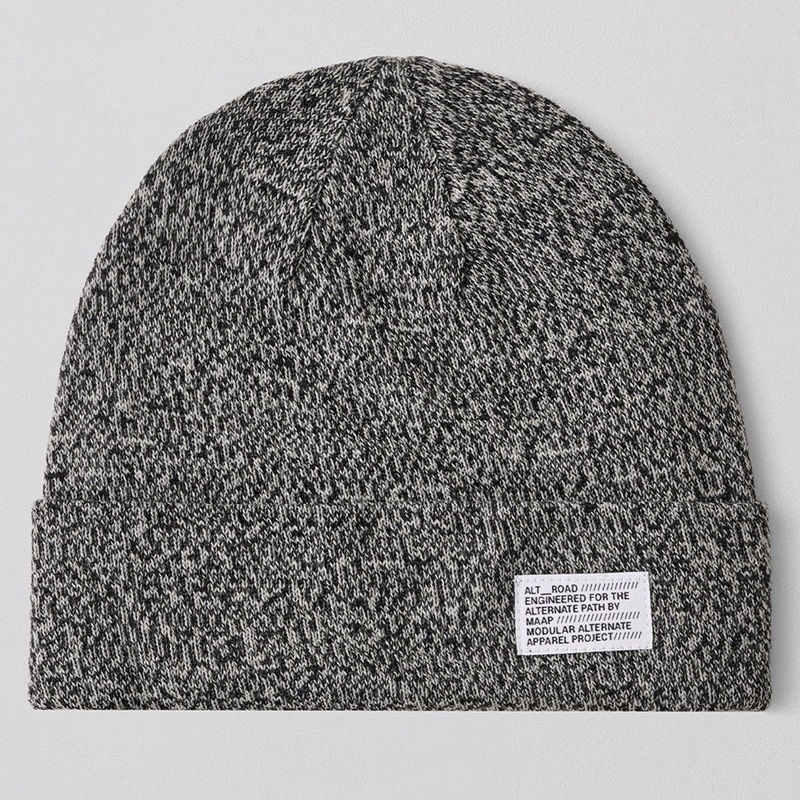 Cappellino invernale Maap Alt_Road Merino – Grigio nero
