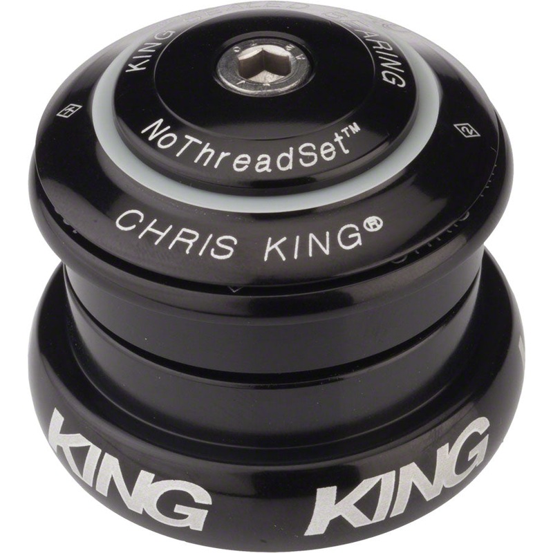 Chris King InSet i8 Headset – 1-1/8 – 1-1/4 44/44mm Black