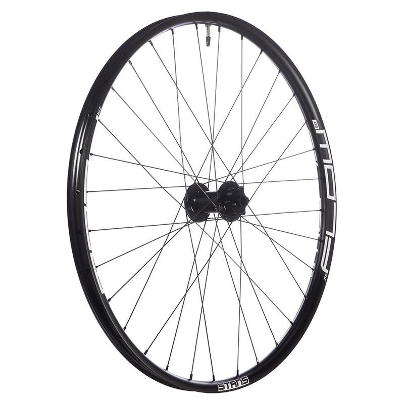 Stans Flow EX3 Front Wheel – 27.5 15 x 110mm 6-Bolt Black