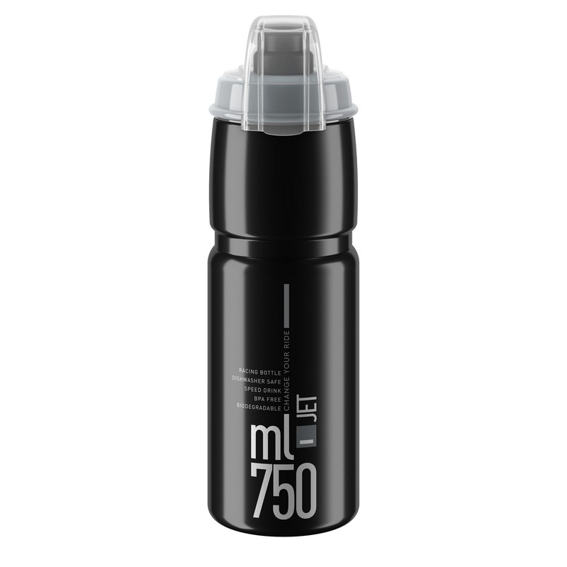 Borraccia Elite Jet Plus Logo 750ml – Nero