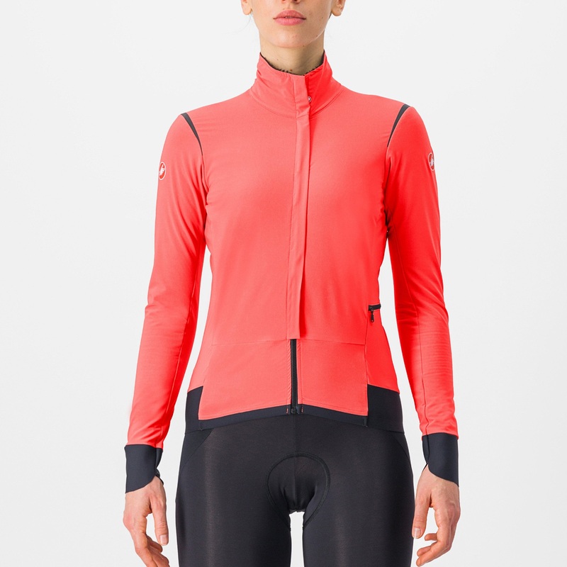 Giacca donna Castelli Alpha Flight RoS – Rosa scuro