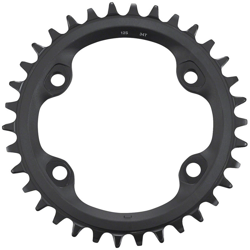 Shimano FC-MT610 Chainring – 34t 12-Speed Asymmetric 96 BCD Black