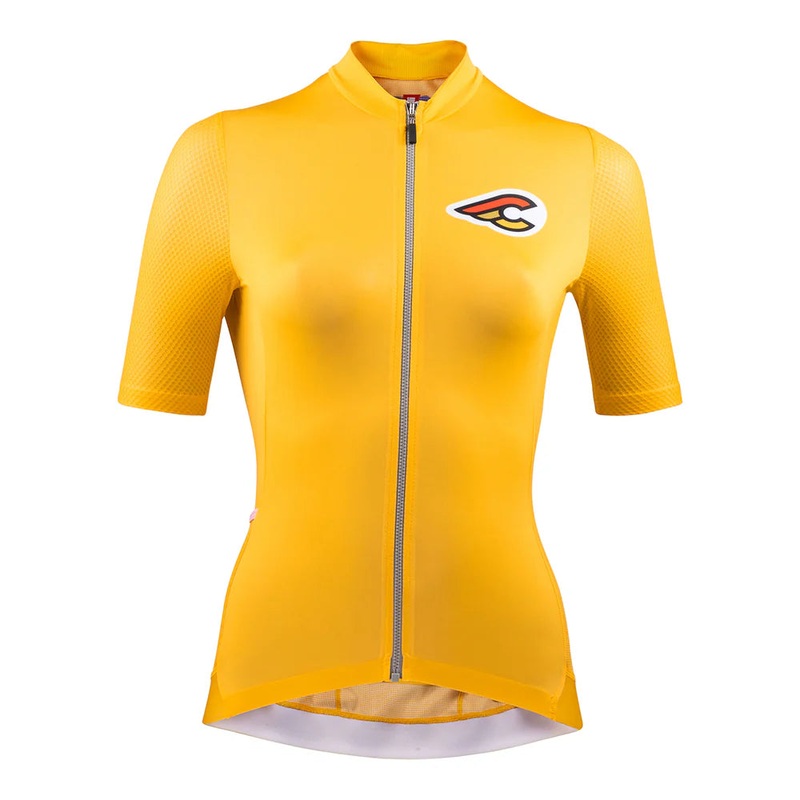 Maglia donna Cinelli Tempo – Giallo