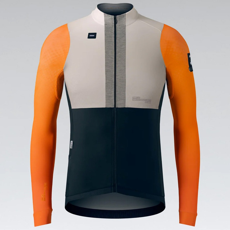 Maglia maniche lunghe Gobik Hyder Blend Aurland – Nero
