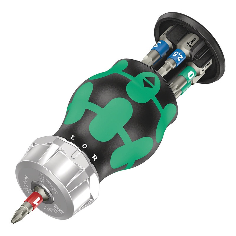 Wera Bicycle Set 5 – Kraftform Compact Stubby Magazine & 7 Piece Bit Set