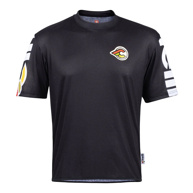 T-Shirt Cinelli Gravel – Nero|S|M|L|XL|Nero