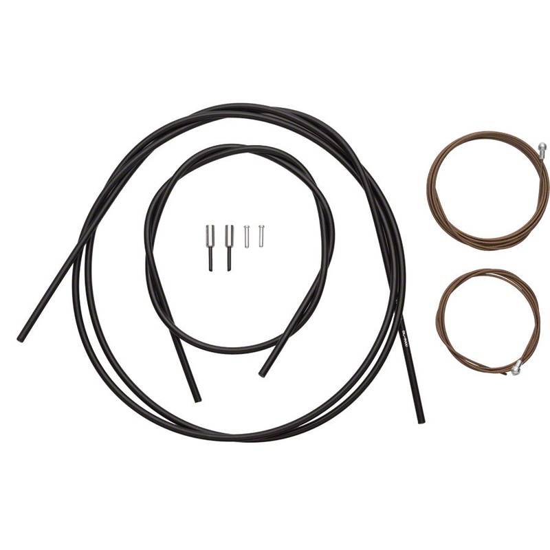 Cable/Housing Set Shimano Polymer Brake Black