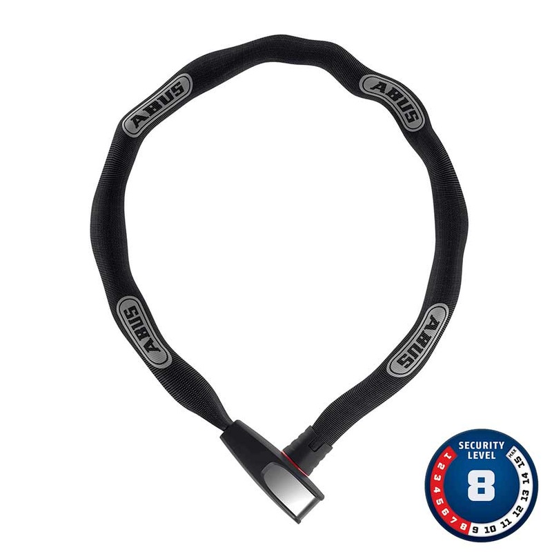 Abus 8807K Steel-O-Chain Chain Lock Key 7mm 110cm 3.6′ Black